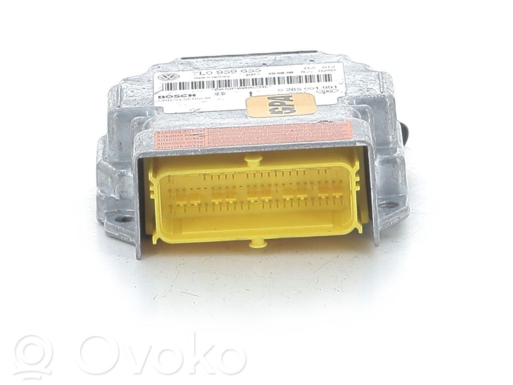Volkswagen Touareg I Centralina/modulo airbag 