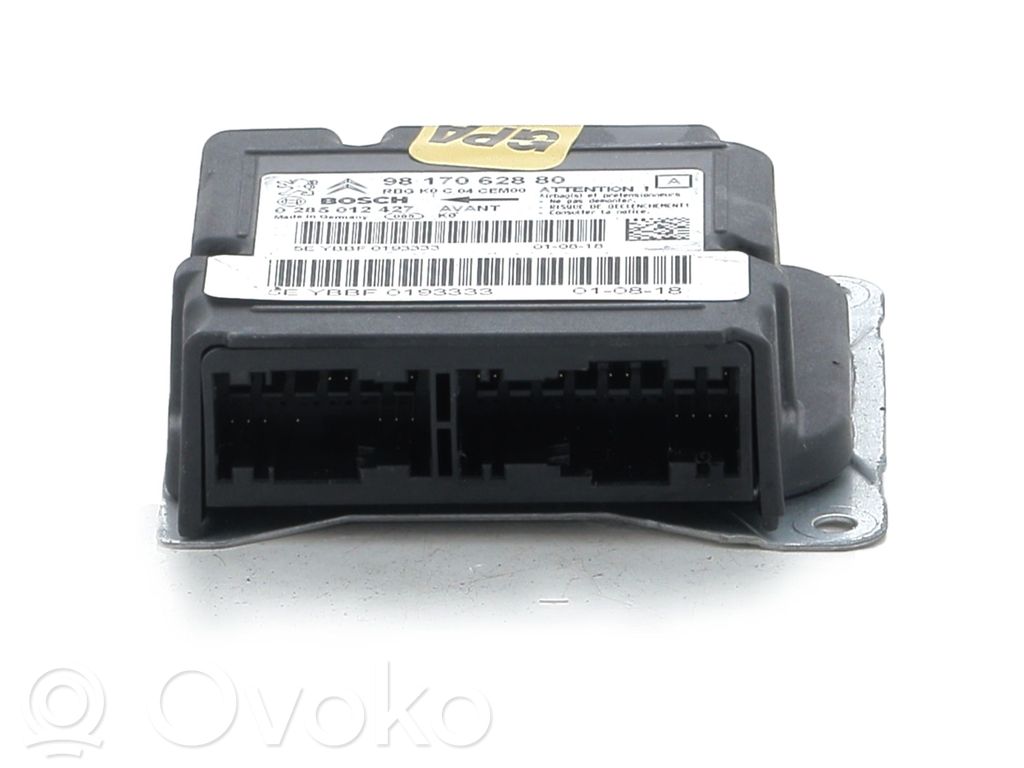 Airbag control unit/module   9817062880,U10437M