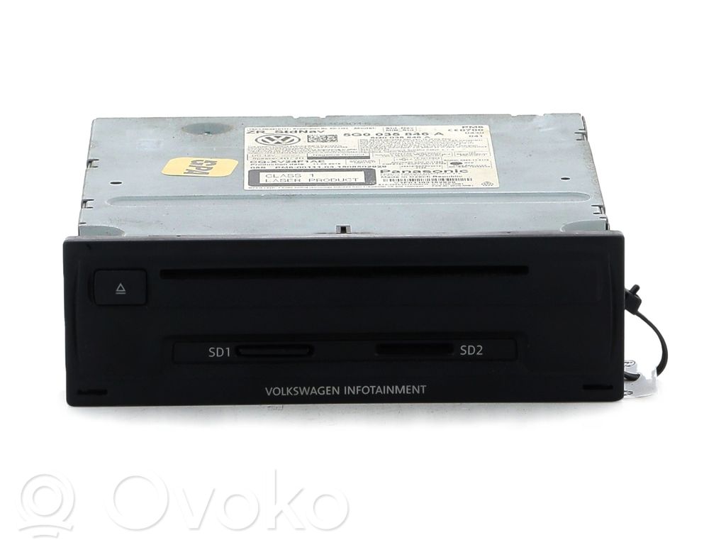 Panel / Radioodtwarzacz CD/DVD/GPS   5G0035846A,S15528C