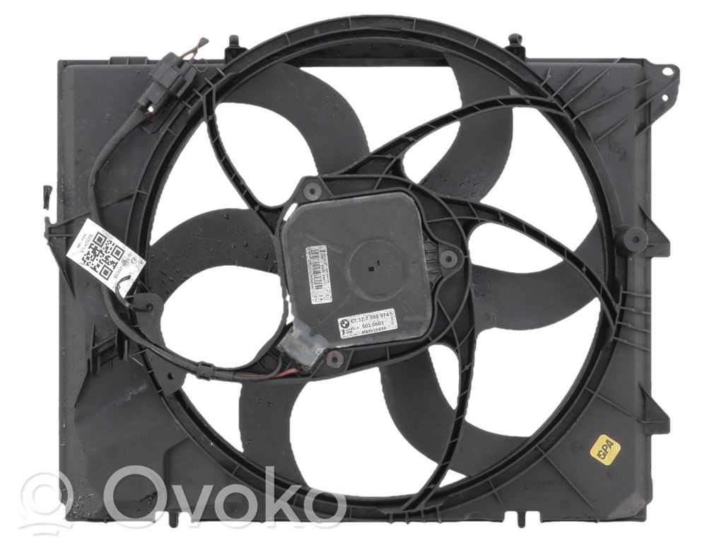 BMW 3 E90 E91 Elektrisks radiatoru ventilators 