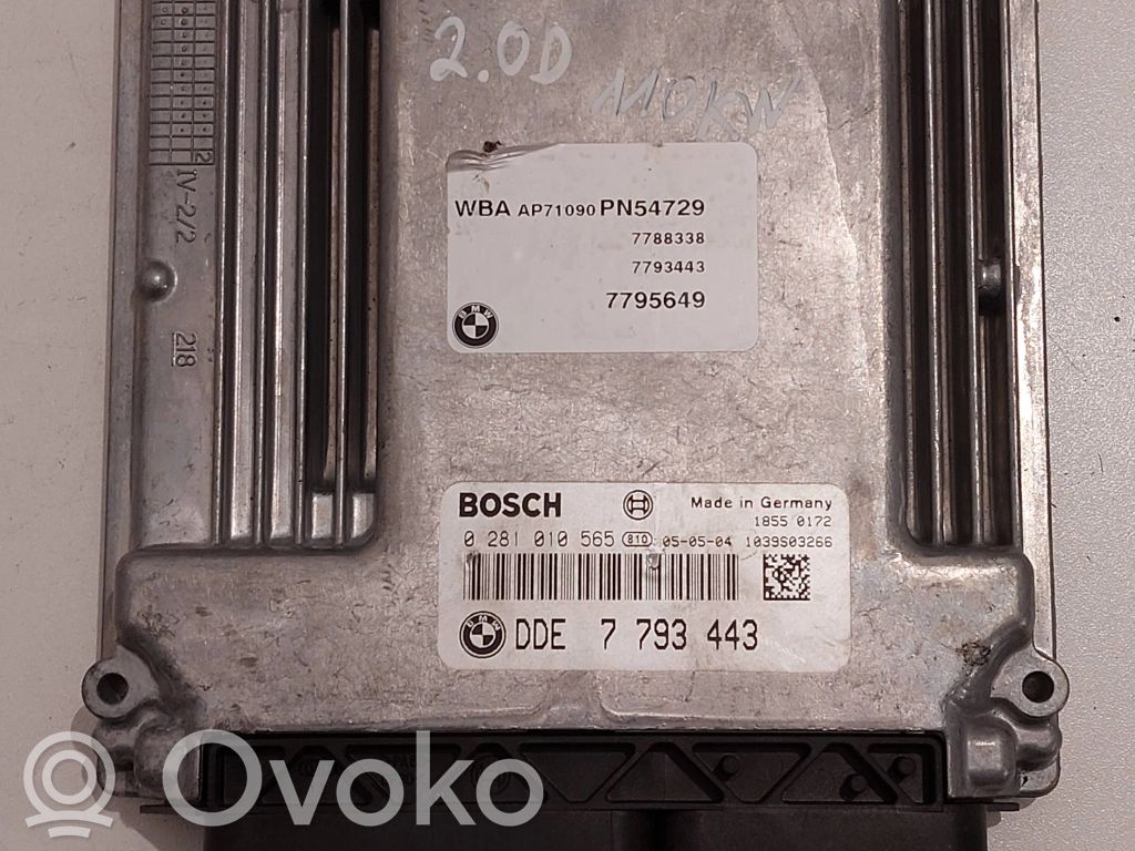 BMW 3 E46 Engine control unit/module 