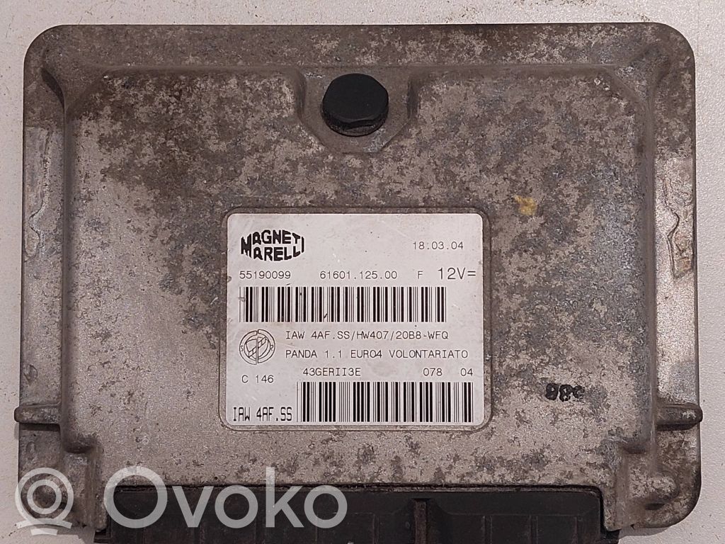 Fiat Panda II Engine control unit/module 