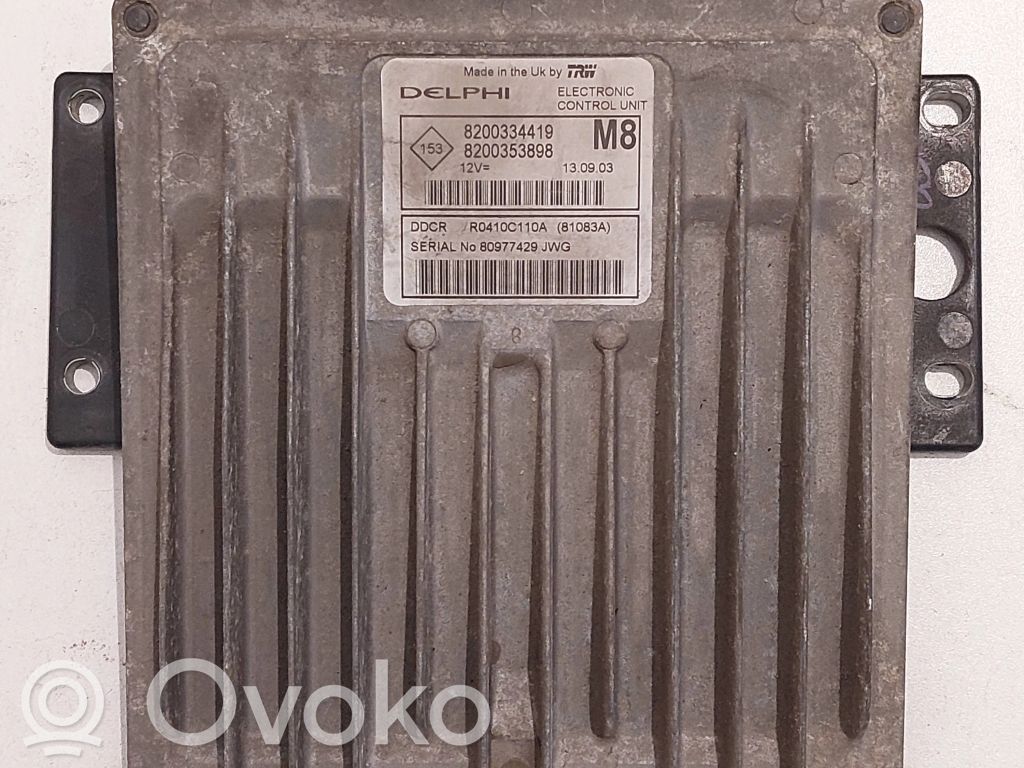 Nissan Micra Engine control unit/module 