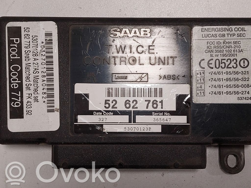 Saab 9-5 Comfort/convenience module 