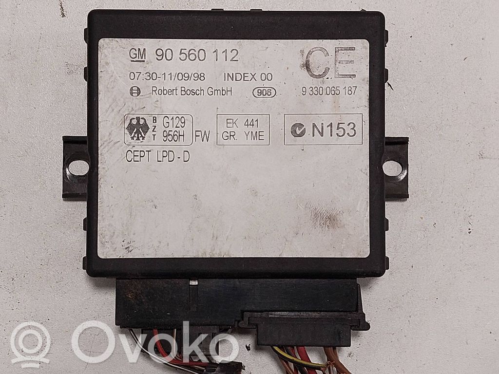 Opel Astra G Moduł / Sterownik komfortu 