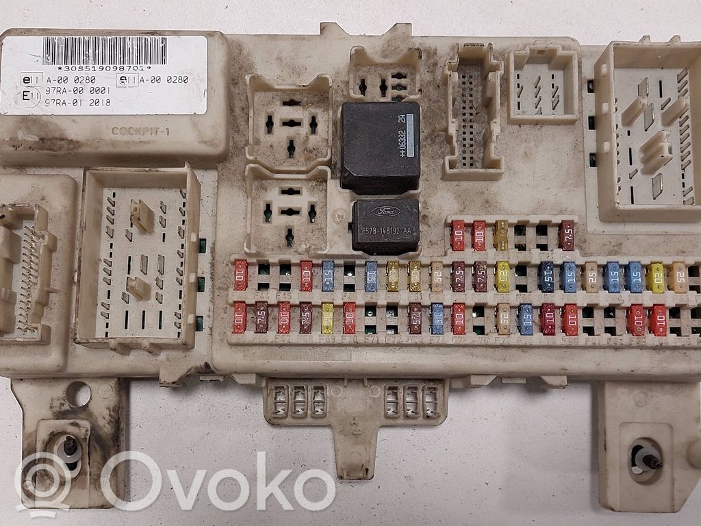 Ford Focus C-MAX Set scatola dei fusibili 