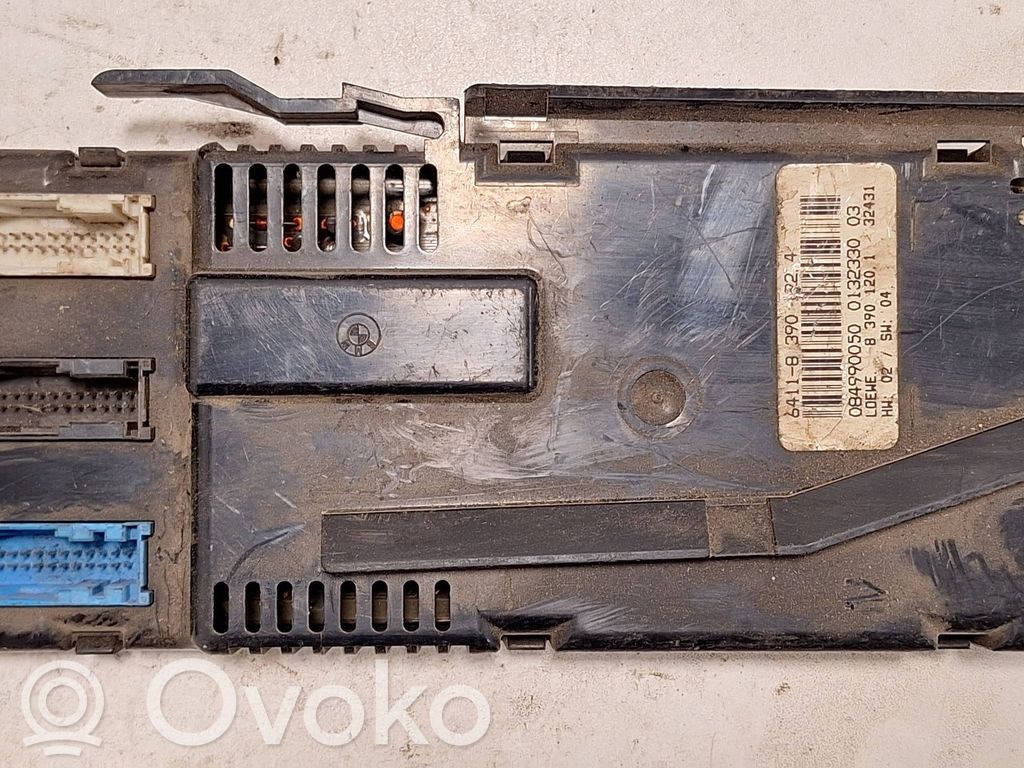 BMW 5 E34 Air conditioning/heating control unit 