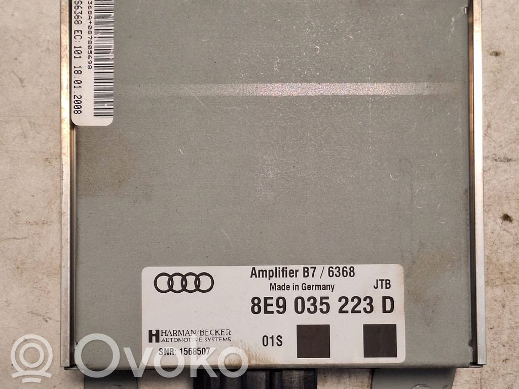 Audi A4 S4 B7 8E 8H Amplificator sunet 