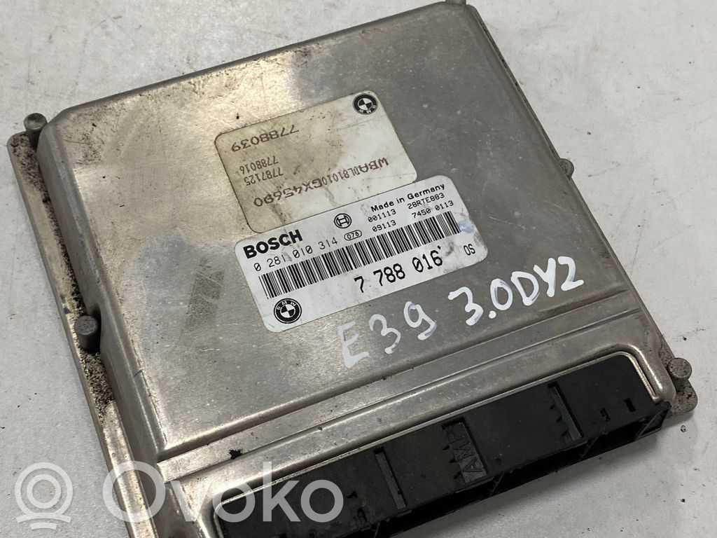 BMW 5 E39 Sterownik / Moduł ECU 