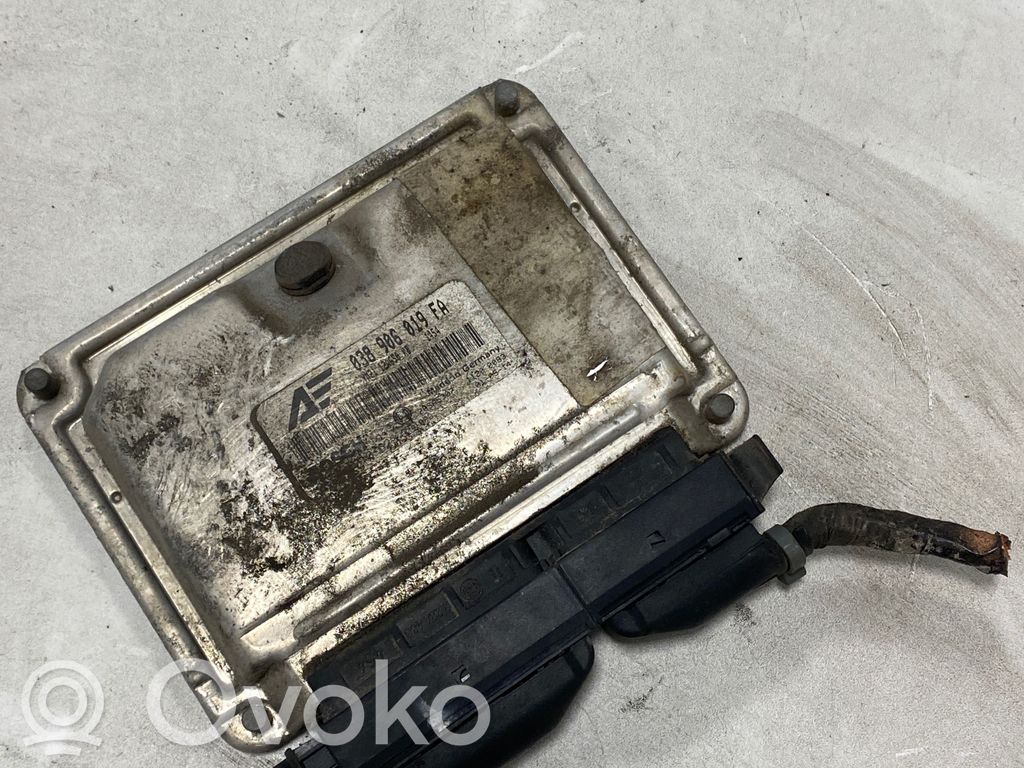 Unidad de control/módulo del motor   038906019FA,YM2112A650KB