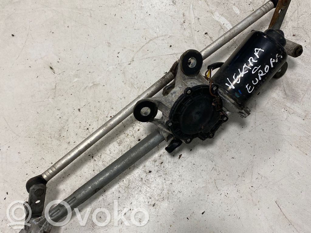 Opel Vectra C Mechanizm i silniczek wycieraczek szyby przedniej / czołowej 