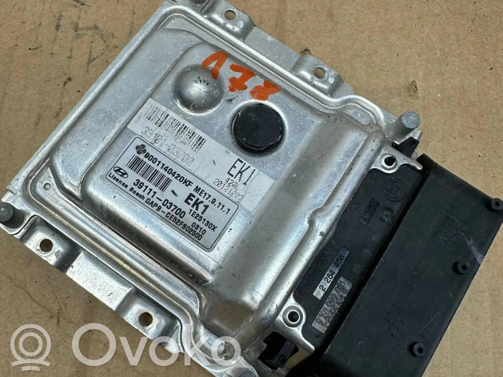 Hyundai i20 (PB PBT) Engine ECU kit and lock set 
