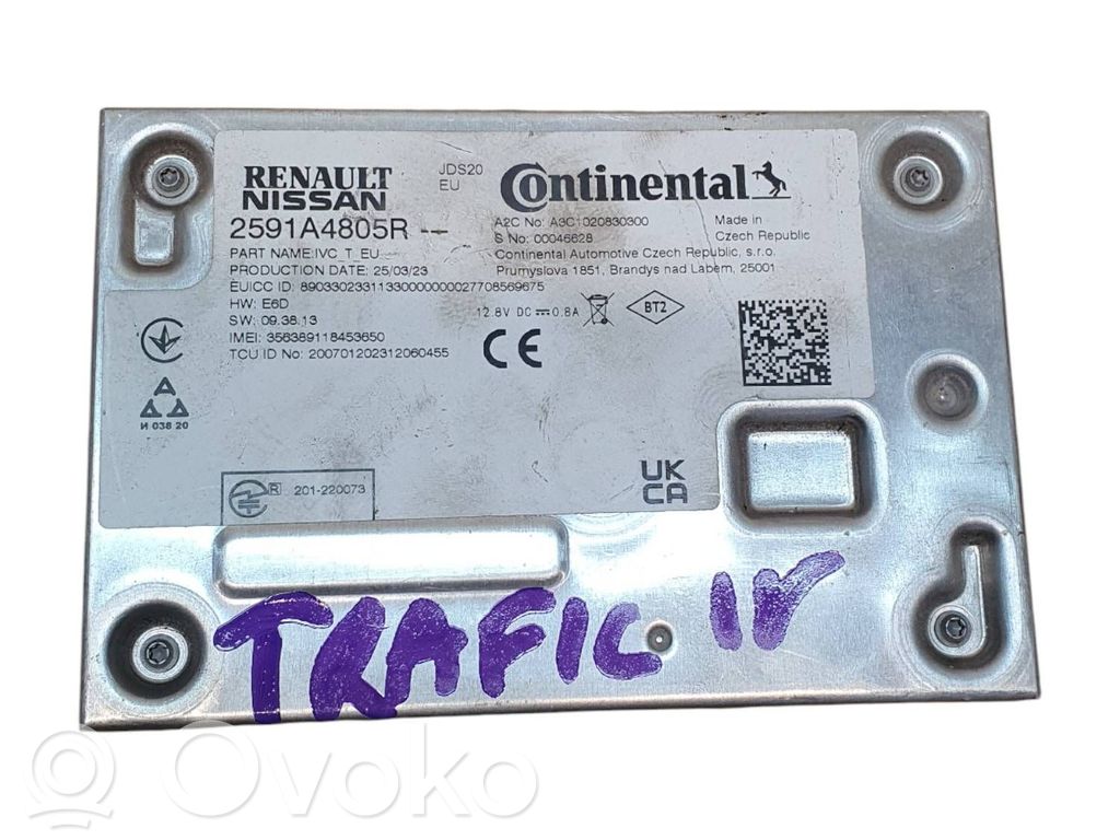 Renault Trafic III (X82) Unité / module navigation GPS 