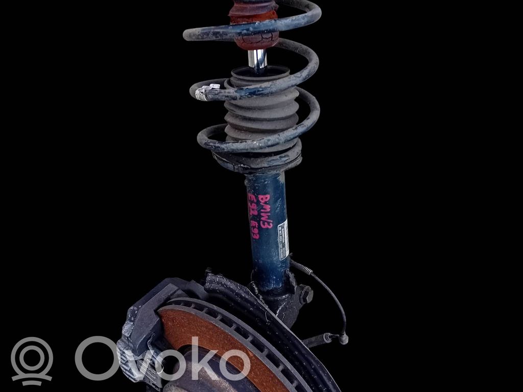 Front shock absorber with coil spring   6780076,E92V001B,105413