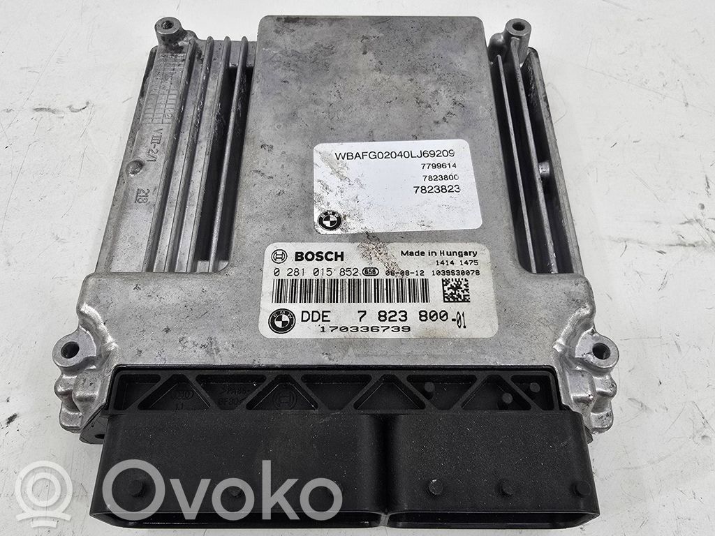 BMW X5 E70 Unidad de control/módulo ECU del motor 