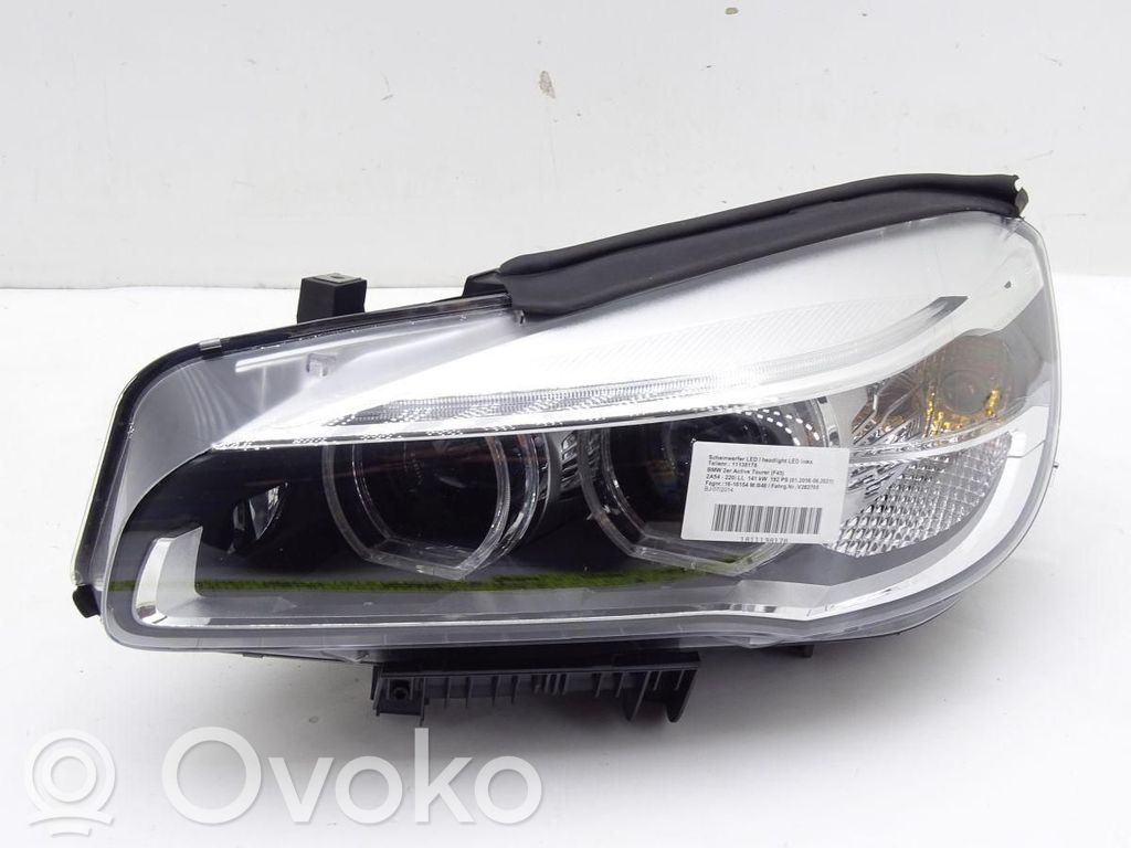 BMW 2 F45 Lampa przednia 