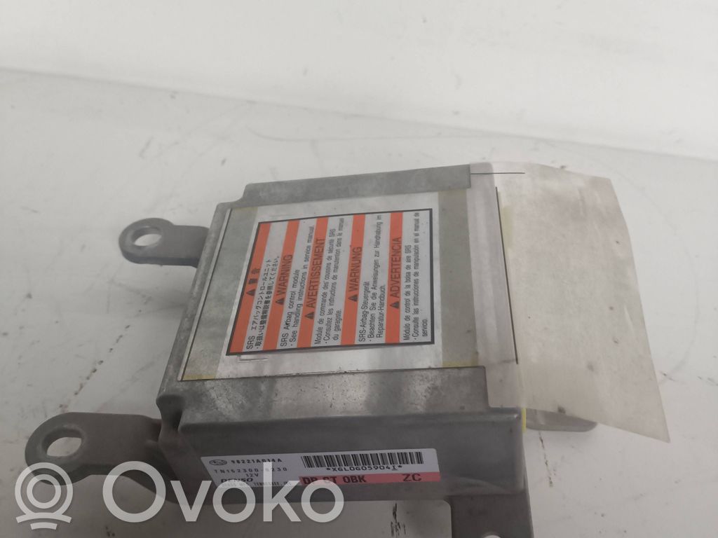 Airbag control unit/module   98221AG14A,XGL0G05904,TN1523008230