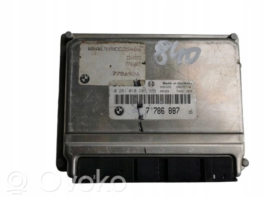 BMW 3 E21 Engine ECU kit and lock set 