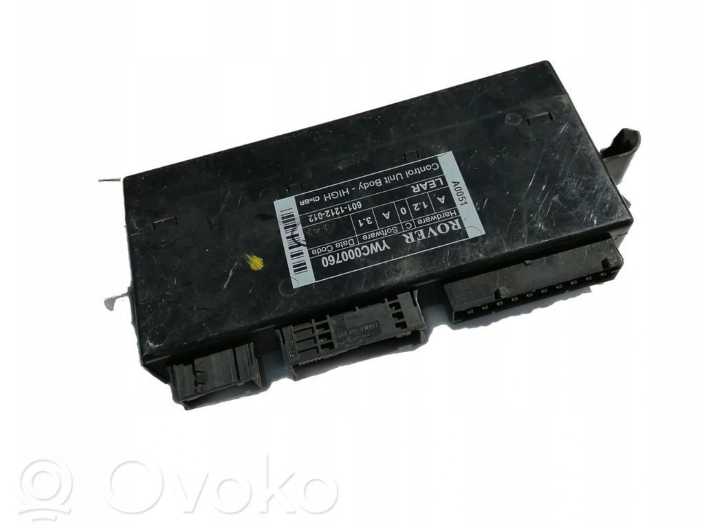 Rover 75 Kit calculateur ECU et verrouillage 