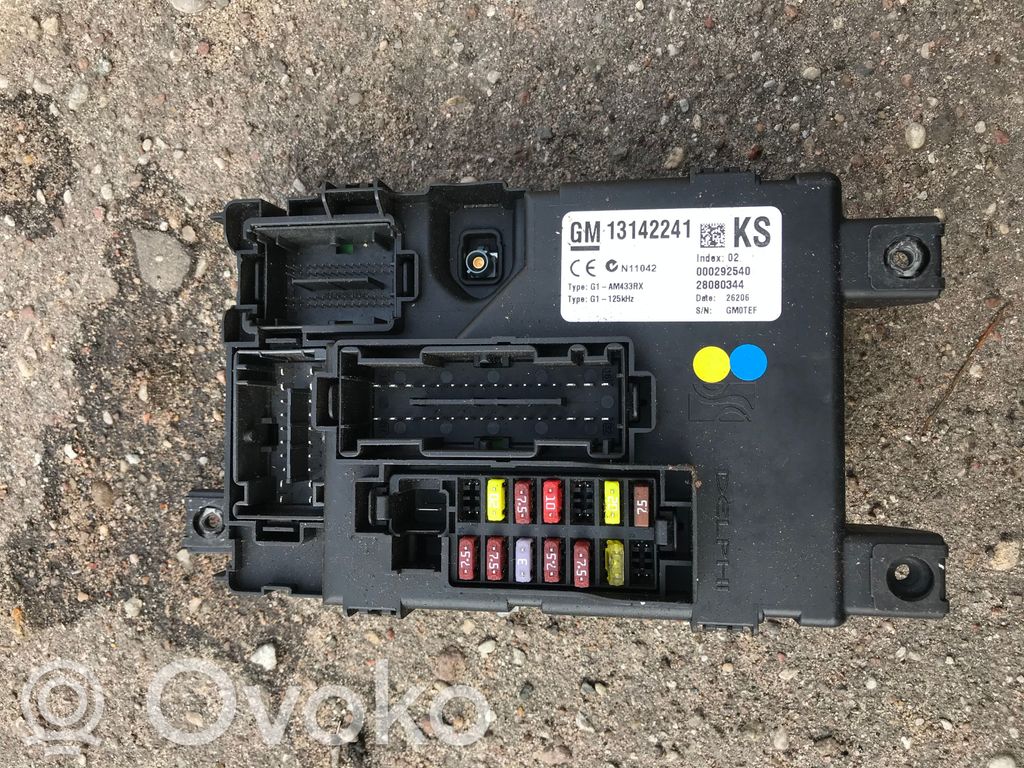 Opel Corsa D Comfort/convenience module 