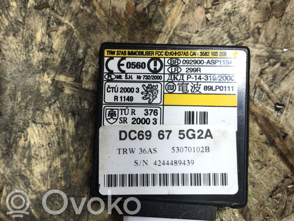 Mazda MPV Immobilizer control unit/module 