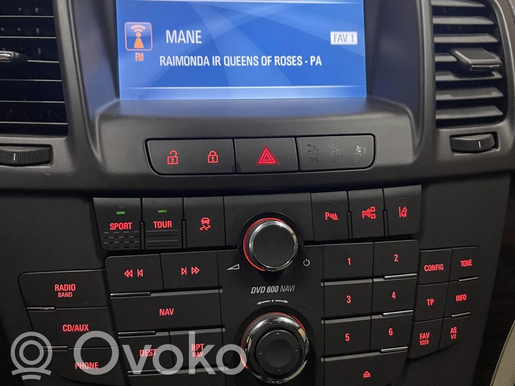 Opel Insignia A Unitate principală radio/CD/DVD/GPS 