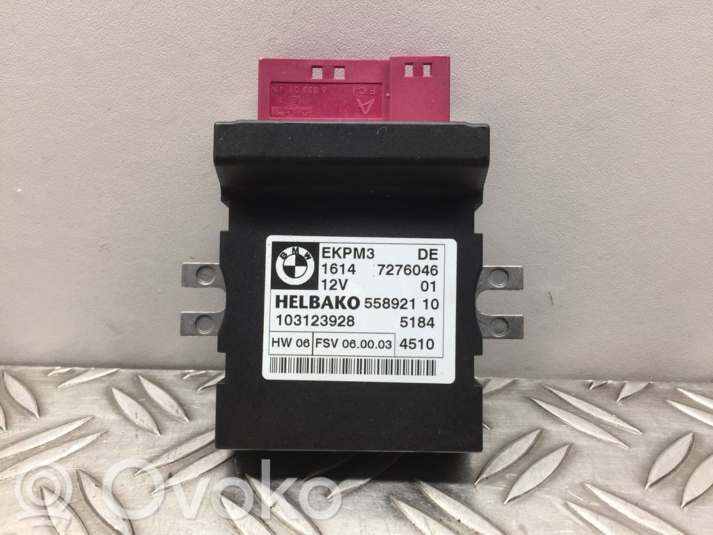 Unité de commande / module de pompe à carburant   7276046,16147276046,5588921,103123928