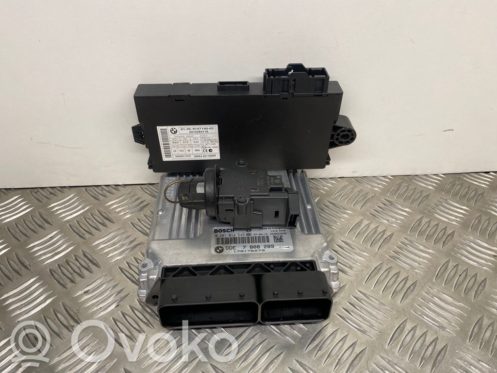 BMW 6 E63 E64 Engine ECU kit and lock set 