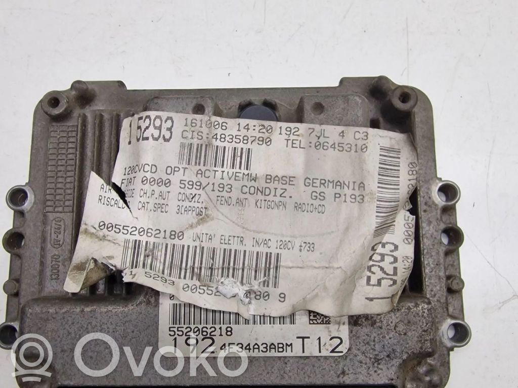 Engine control unit/module   0281012307,55206218,9552062180,4F34A3ABM