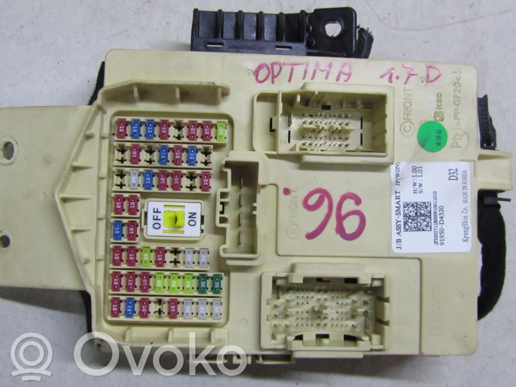 KIA Optima Saugiklių blokas 