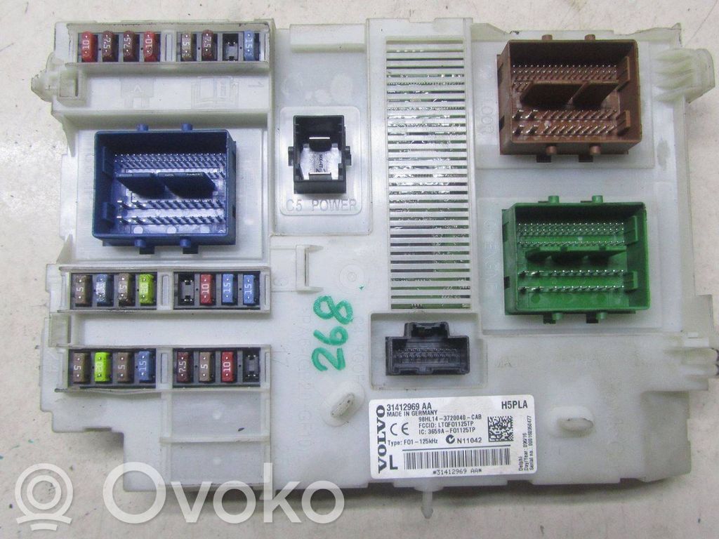 Volvo XC60 Drošinātāju bloks 