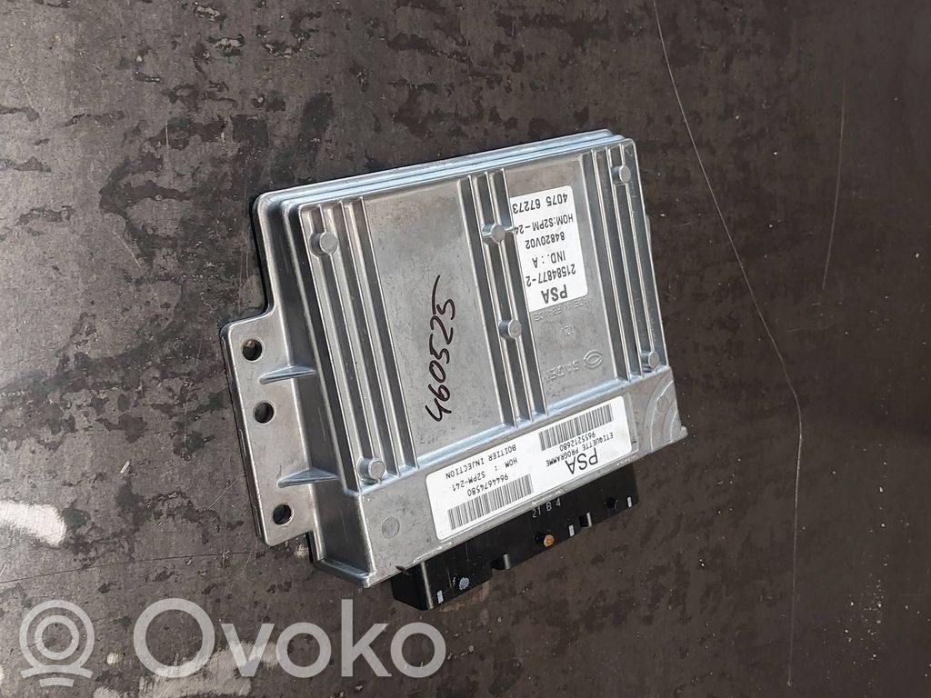 Engine control unit/module ECU   9655212680,9644674580