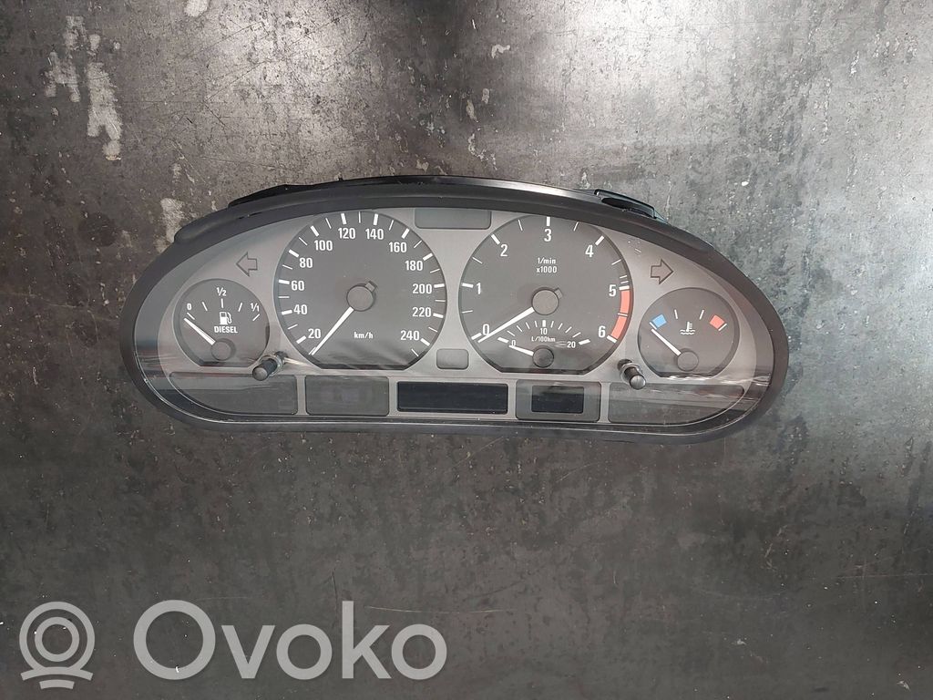 BMW 3 E46 Speedometer (instrument cluster) 