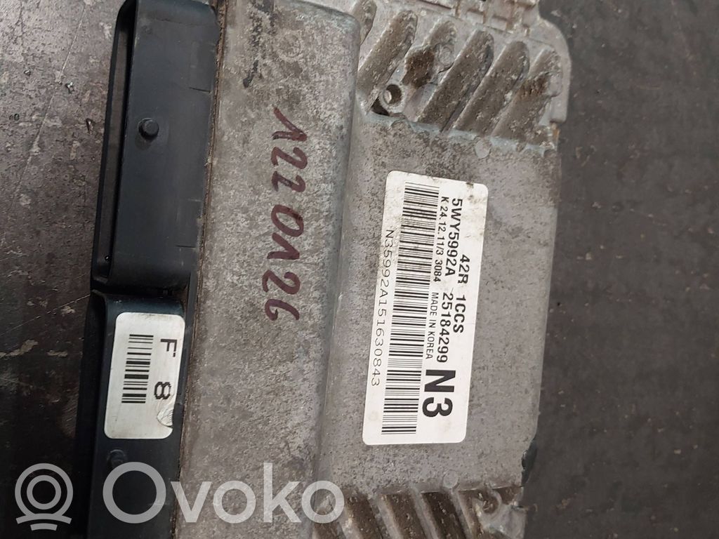 Chevrolet Aveo Engine control unit/module 