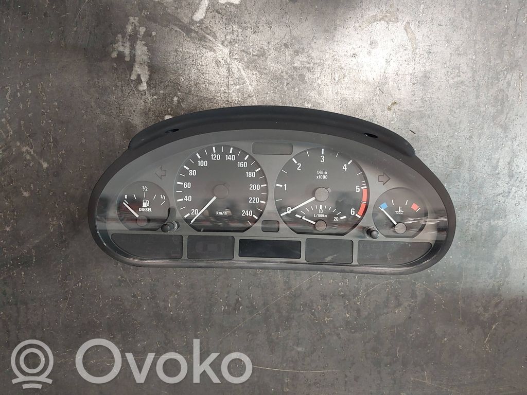 BMW 3 E46 Speedometer (instrument cluster) 