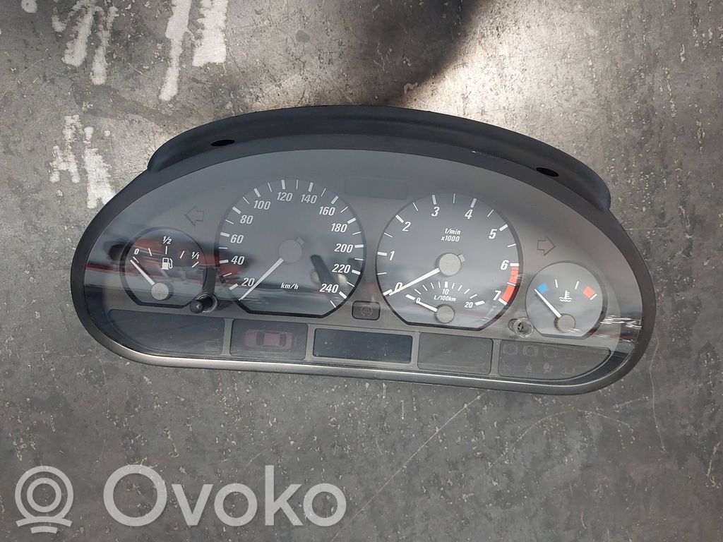 BMW 3 E46 Speedometer (instrument cluster) 