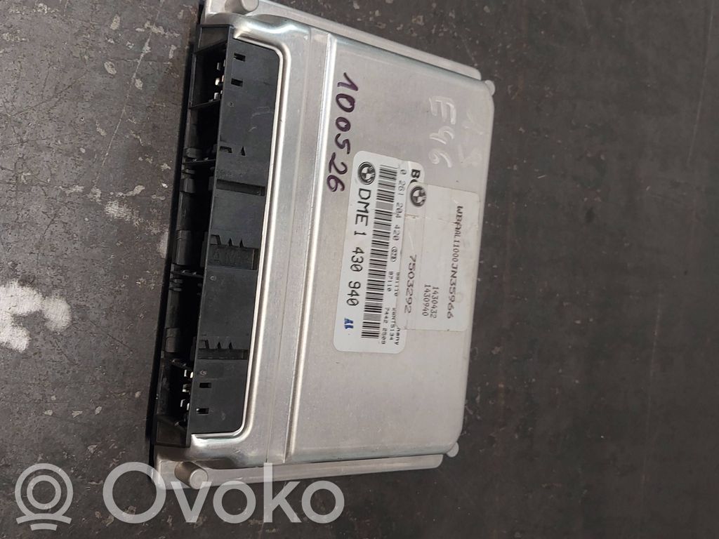 BMW 3 E46 Engine control unit/module 