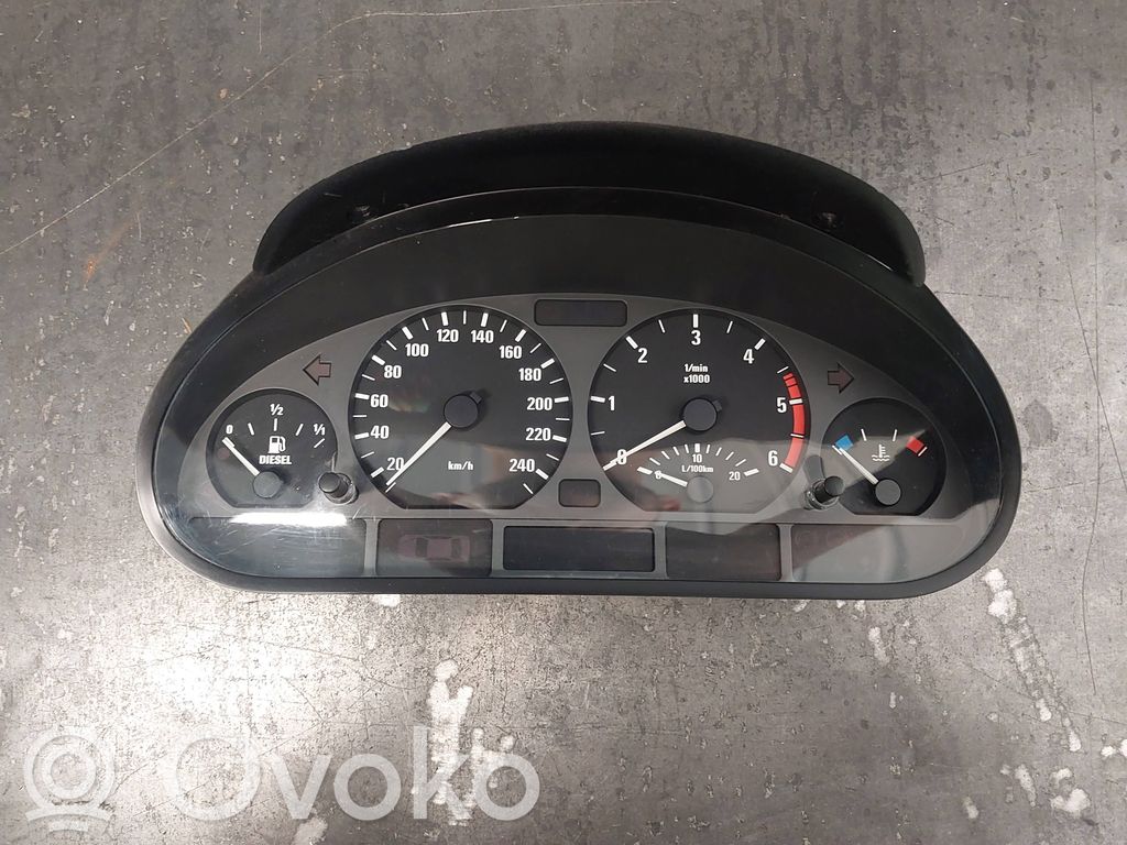 BMW 3 E46 Speedometer (instrument cluster) 