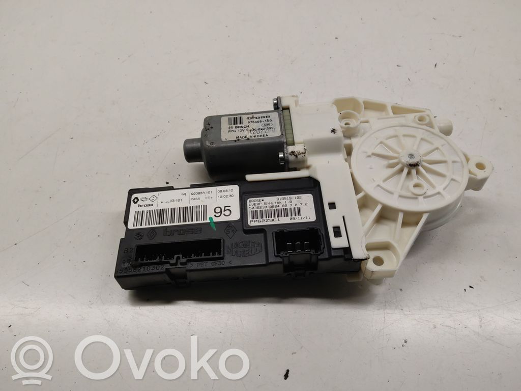 Silnik regulatora szyby drzwi przednich   978408100,918519102,920853101