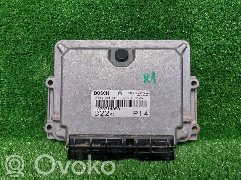 Engine control unit/module   1329214080,0281010484