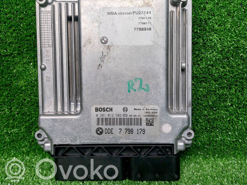 Unidad de control/módulo ECU del motor   7798179,0281012502