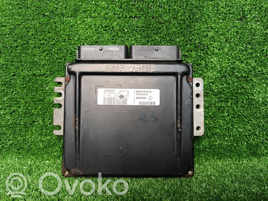 Engine control unit/module   S118301104B,8200124318,8200080285