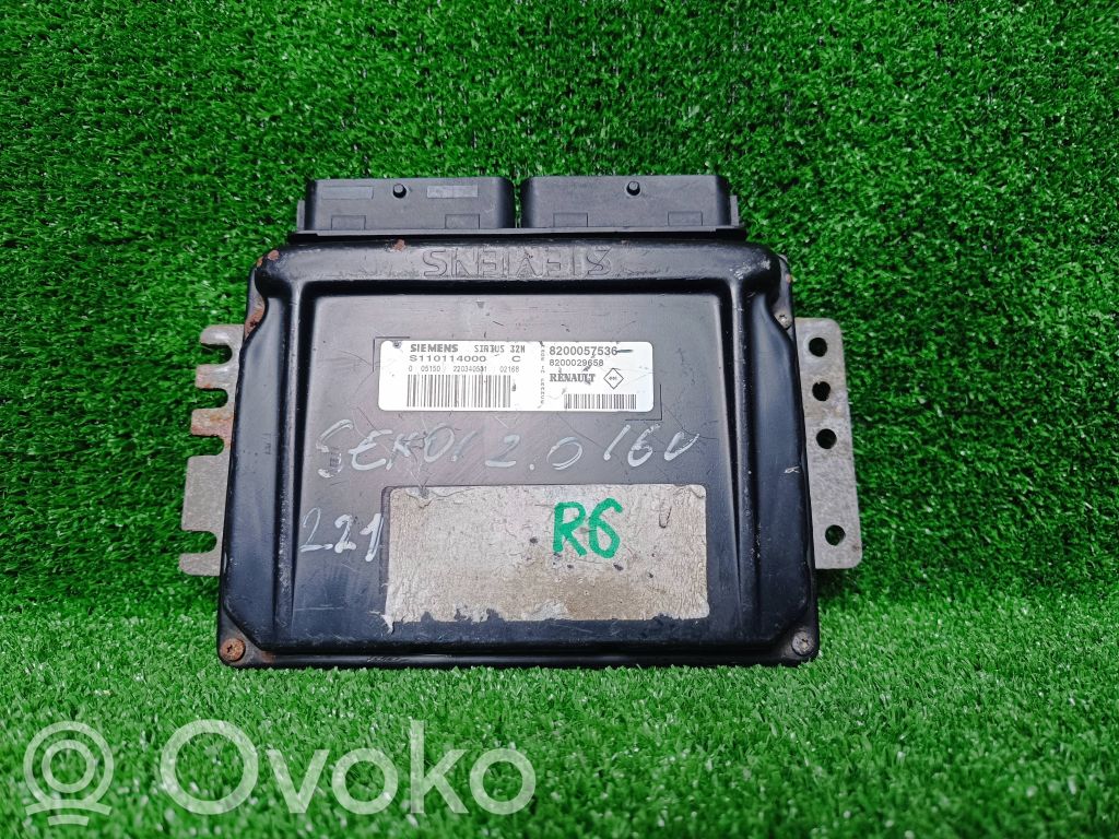 Engine control unit/module   S110114000C,8200057536