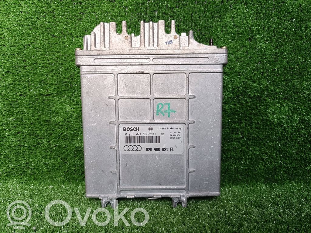 Engine control unit/module   028906021FL,0281001538539