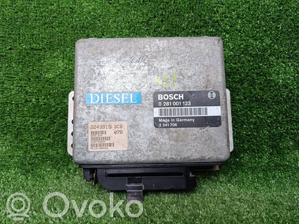 Engine control unit/module   0281001123,2241706