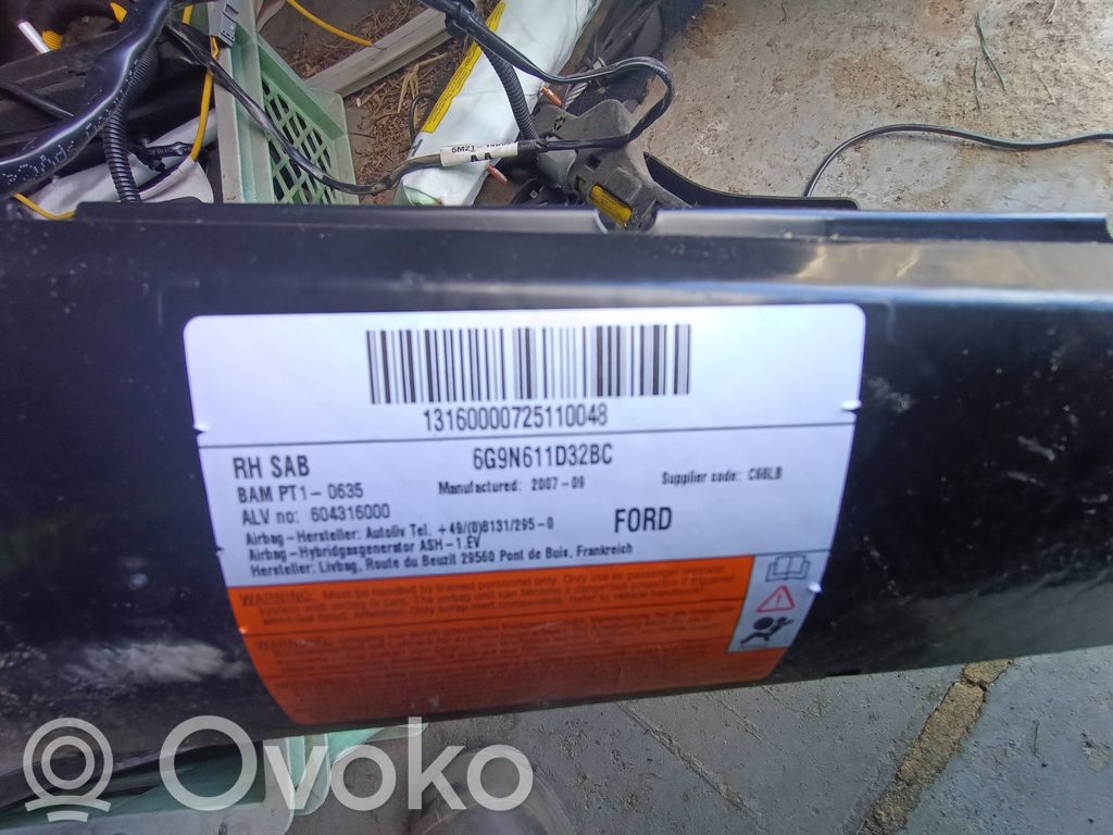 Ford S-MAX Sėdynės oro pagalvė 