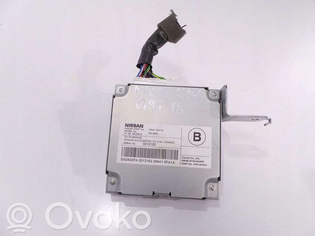 Nissan Micra K14 Other control units/modules 