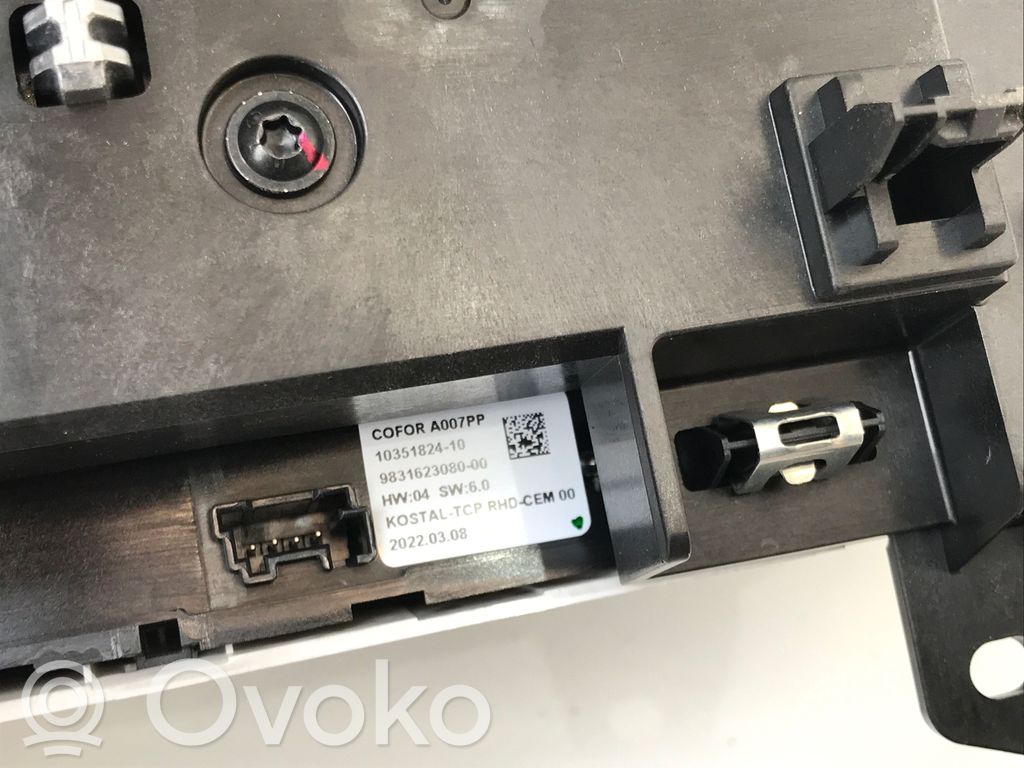 Citroen C4 III e-C4 Screen/display/small screen 