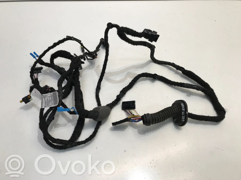 BMW 4 G22 G23 G24 G26 Прокладка проводов 
