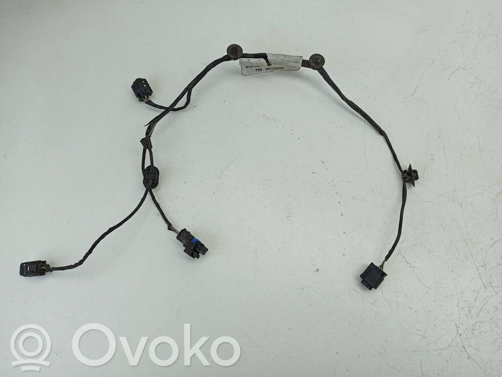 Peugeot 208 I Airbag deployment crash/impact sensor 